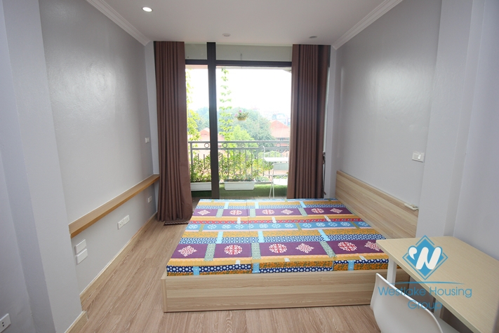 Apartment with beautiful balcony for rent in Ba Dinh, Hanoi