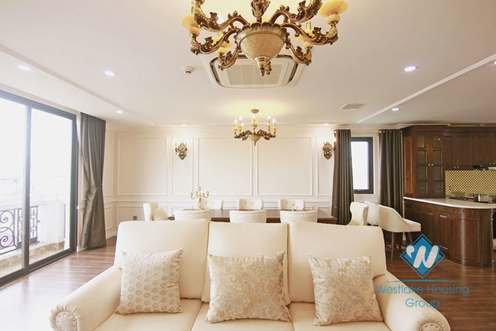 Gorgeous 3 bedroom apartment for rent in Hoan Kiem, Hai Ba Trung Hanoi