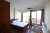 Lake view 02 bedrooms apartment for rent in Tay Ho, Hanoi.