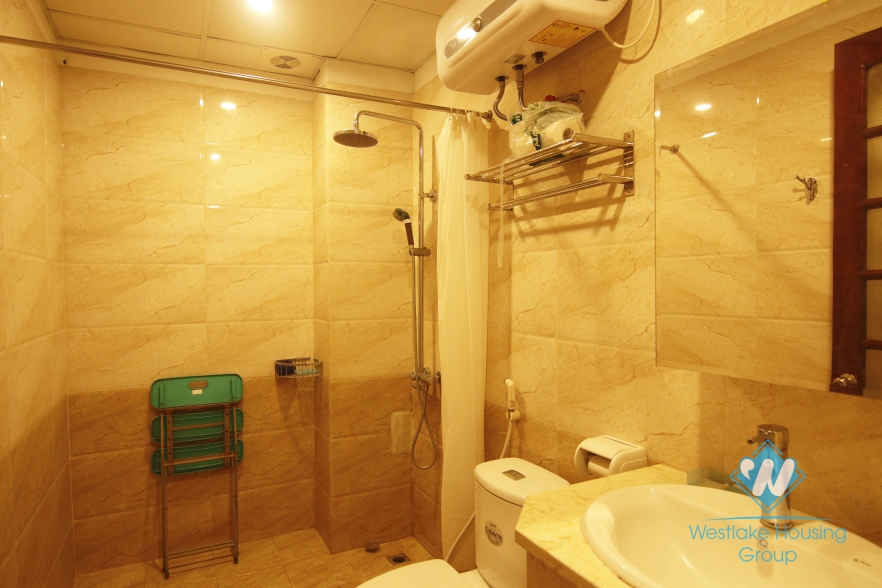 Newly beautiful apartment for rent in Van Cao, Ba Dinh
