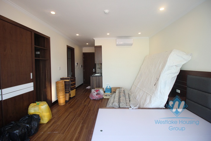 Brand new studio in six floor for rent  in Cau Giay district.