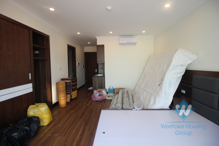 Brand new studio in six floor for rent  in Cau Giay district.