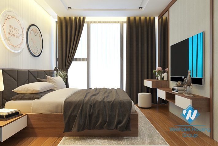 Modern style apartment for rent in Vinhome Metropolis, Ba Dinh District 