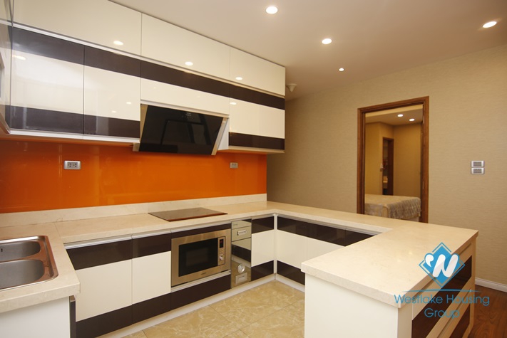 Nice apartment with fully furnished for rent in Golden Palace, My Dinh area 