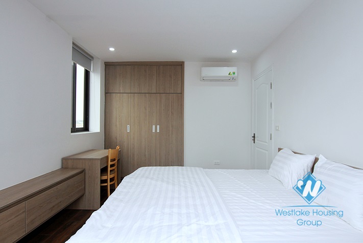 Brandnew and balcony 1 bedroom apartment for rent in To Ngoc Van st, Tay Ho, Ha Noi.