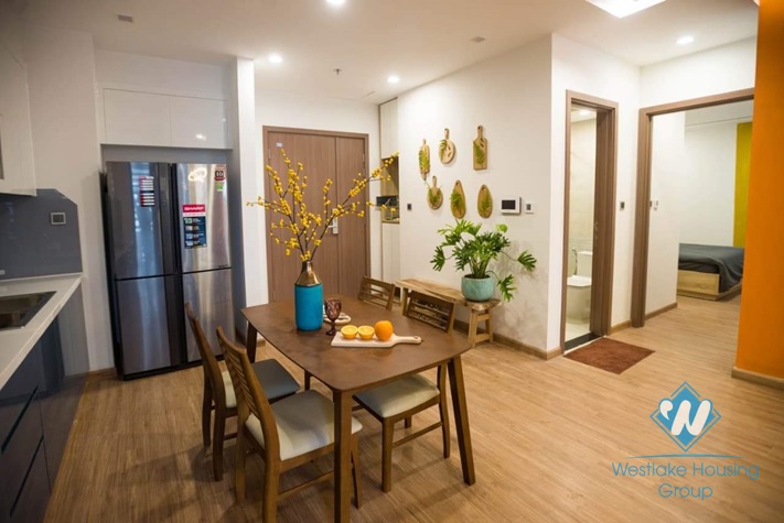 Lovely two bedroom apartment for rent in Vinhome Metropolis, Lieu Giai, Ba Dinh
