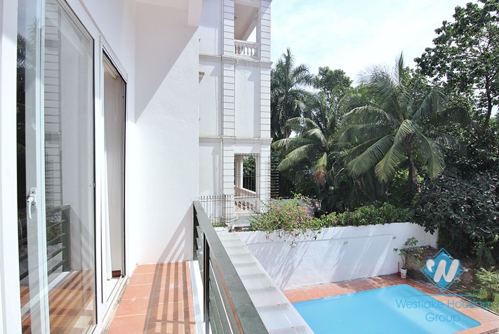 Hidden gem - a splendid villa swimming pool and garden for rent in Tay Ho
