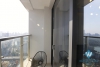 Bright and new two bedrooms apartment for rent in Vinhome Metropolis, Ba Dinh