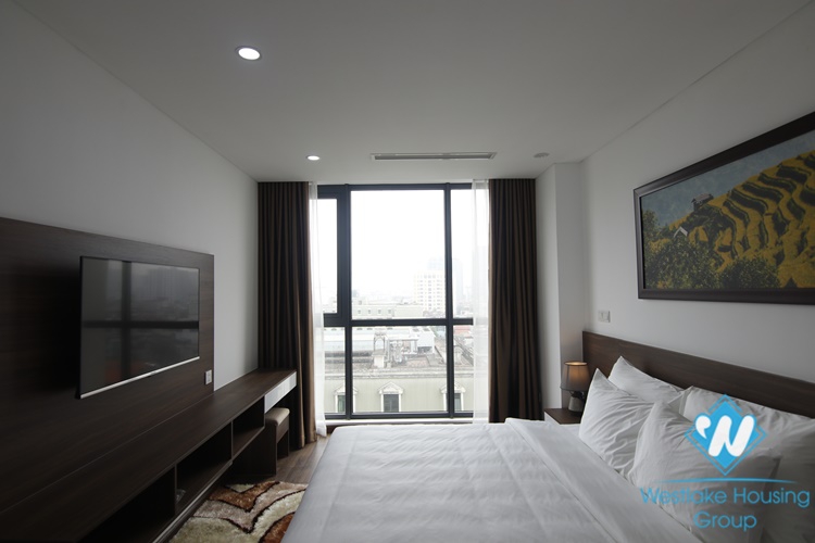 Spacious one bedroom apartment for rent in Hao Nam street, Dong Da