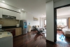 A pretty 2 bedrooms apartment for rent in Kim Ma street, Ba Dinh