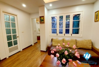 A colorful 2 bedroom apartment for rent on Quan Thanh street, Ba Dinh