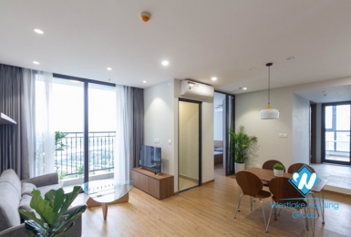 A minimalist 3 bedroom apartment for rent in Vinhomes GreenBay, Nam Tu Liem