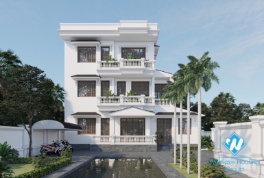 Brand new villa with huge yard and swimming pool in Tay ho
