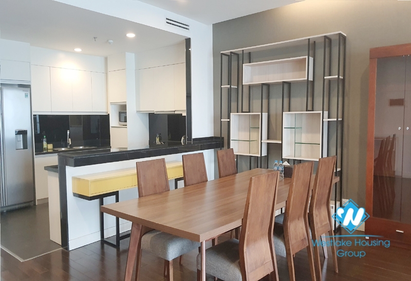 Four bedroom serviced apartment for rent in Lancaster Nui Truc.