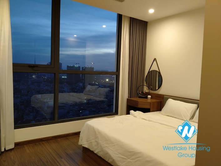 Nice 2 bedroom apartment for rent in W3 building, Vinhome Westpoint Pham Hung.