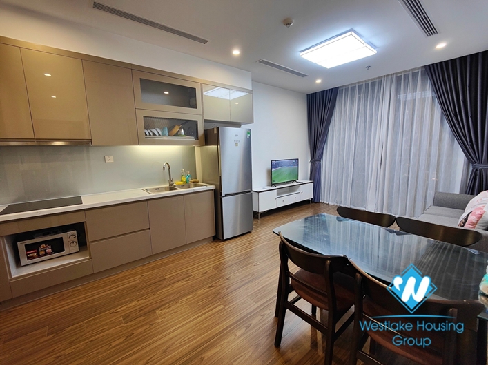 Very nice 2 bedroom apartment with balcony for rent in Vinhomes Westpoint Pham Hung.