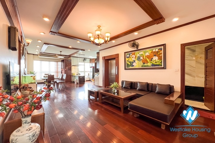 Duplex apartment for rent in Truc bach area, Ba Dinh district 