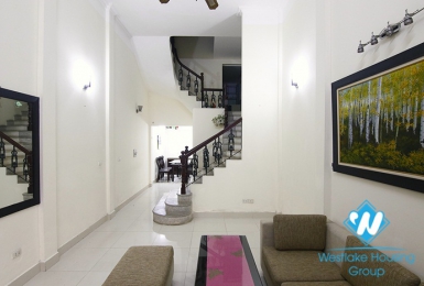 A 4 bedroom house for rent on Hoang Quoc Viet street