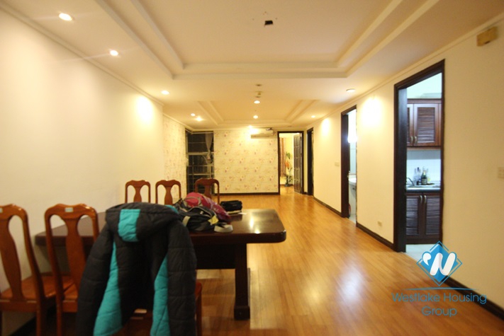 Three bedrooms with 120sqm in Ciputra for rent, Tay Ho district