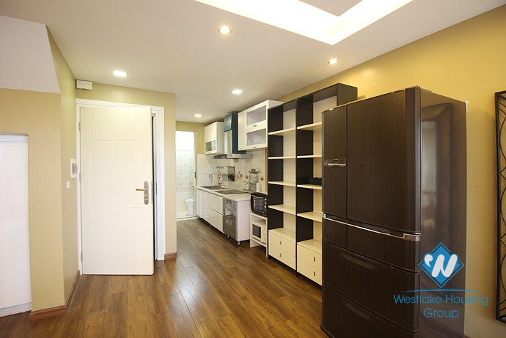 Nice two bedrooms apartment for rent in Truc Bach area, Ba Dinh District.