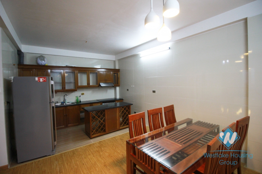 Lake view and unfurniture house for rent in Tay Ho area
