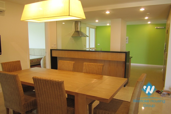 Nice modern apartment for lease in Ciputra, Tay Ho, Hanoi, fully furnished.