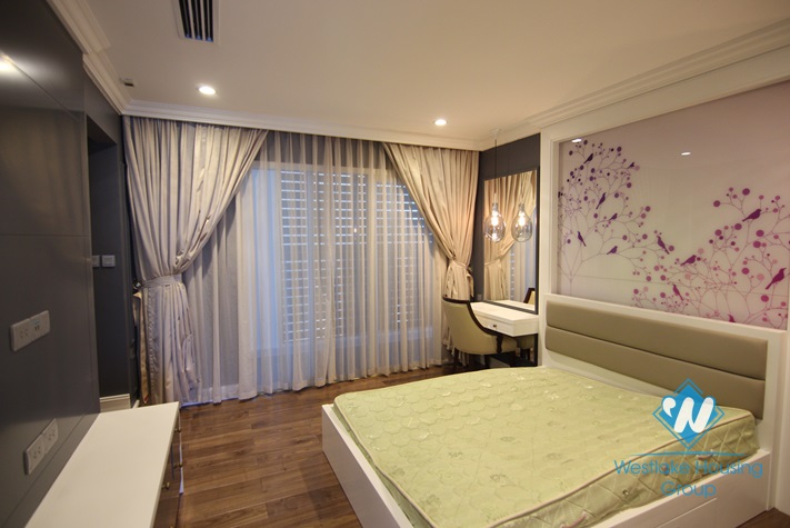 Luxury and modern style apartment for rent in L block, Ciputra, Hanoi