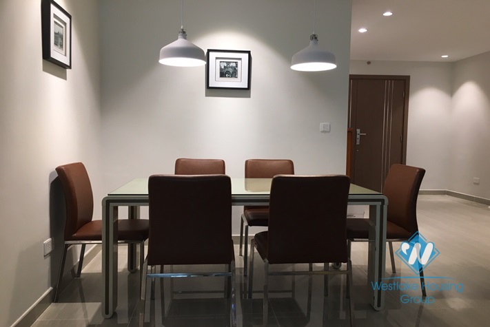 A charming and morden style 3 bedroom apartment for rent in Ciputra L Tower