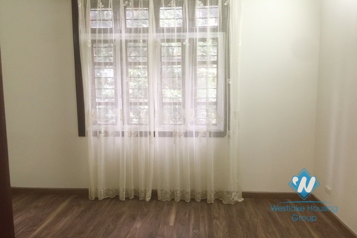 An unfurnished three-floor villa in Ciputra in Tay Ho district, Hanoi