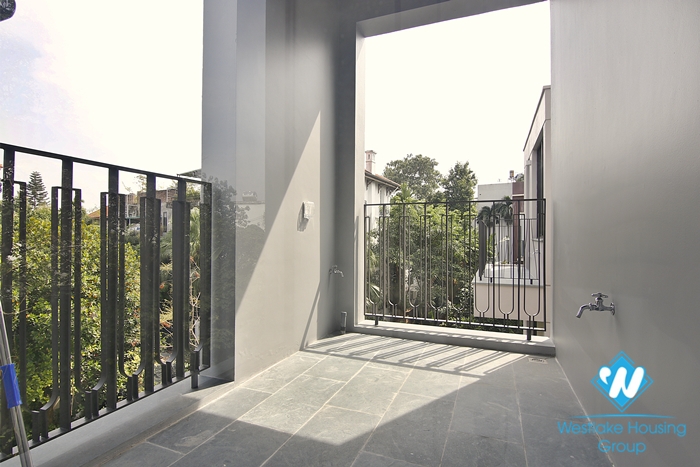 Quality new four bedroom house for rent on Ngoc Thuy street, Long Bien district