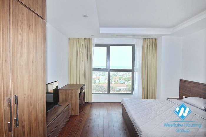 Two bedroom apartment with city view for rent at D Le Roi Soleil Xuan Dieu Tay Ho Hanoi