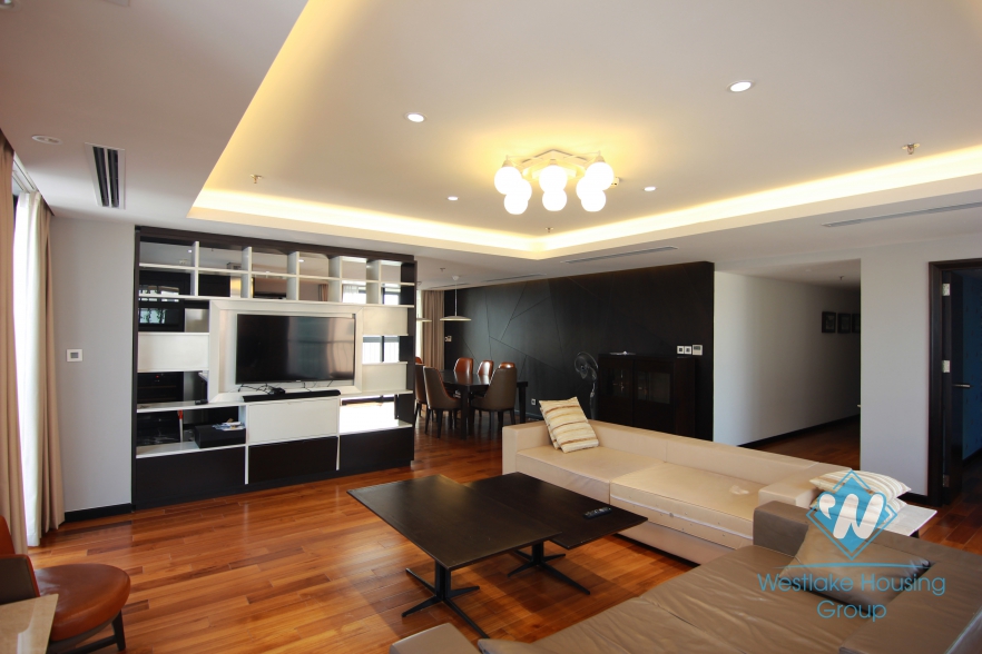 A brillian 3 bedroom apartment for rent in Hoan Kiem