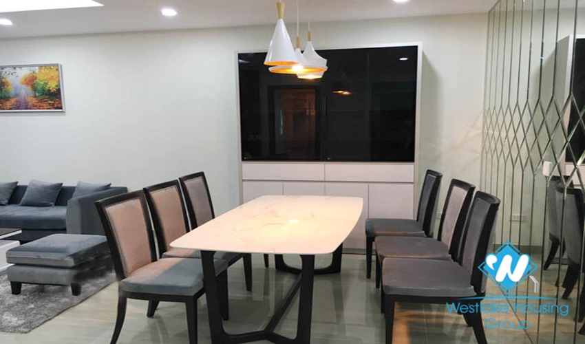 Three bedrooms apartment for rent in L5 building, Ciputra