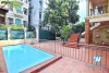 Spacious house with outdoor pool for rent in To Ngoc Van st, Tay Ho