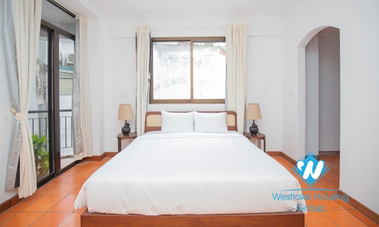 Fully furnished apartment for lease in Truc Bach, Ba Dinh, Hanoi