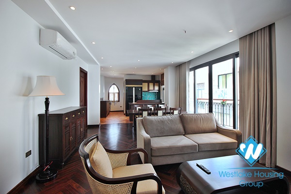 A brand new 3 bedroom apartment with lake view in Tay ho, Hanoi