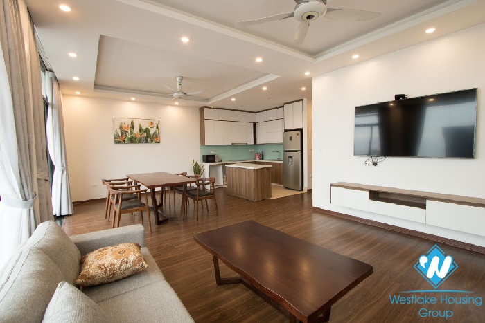 Nice apartment with full furnished for rent in Tu Lien Tay Ho
