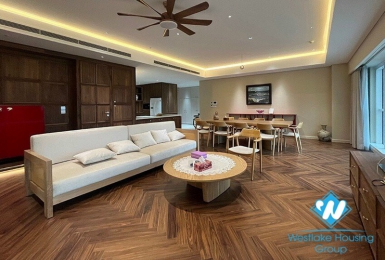 Big size apartment with 2 bedrooms for rent in L1 Building Ciputra, Ha Noi