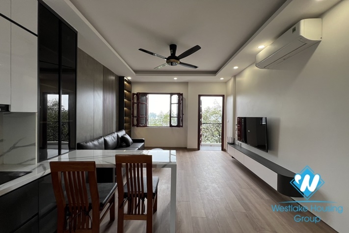 Brand new and lake view 2 bedroom apartment for rent in Truc Bach st, Ba Dinh .