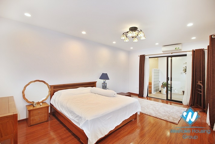 A nice design house with good location for rent in Tay Ho District 