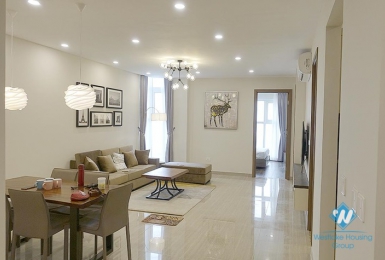 A fully-furnished 3 bedroom apartment for rent in Ciputra
