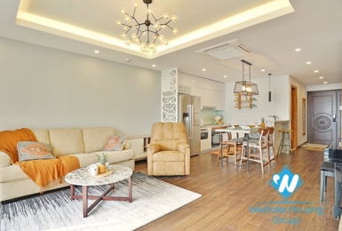Fully furnished 2-bedroom apartment for rent in D '. Le Roi Soleil, Tay Ho, Hanoi