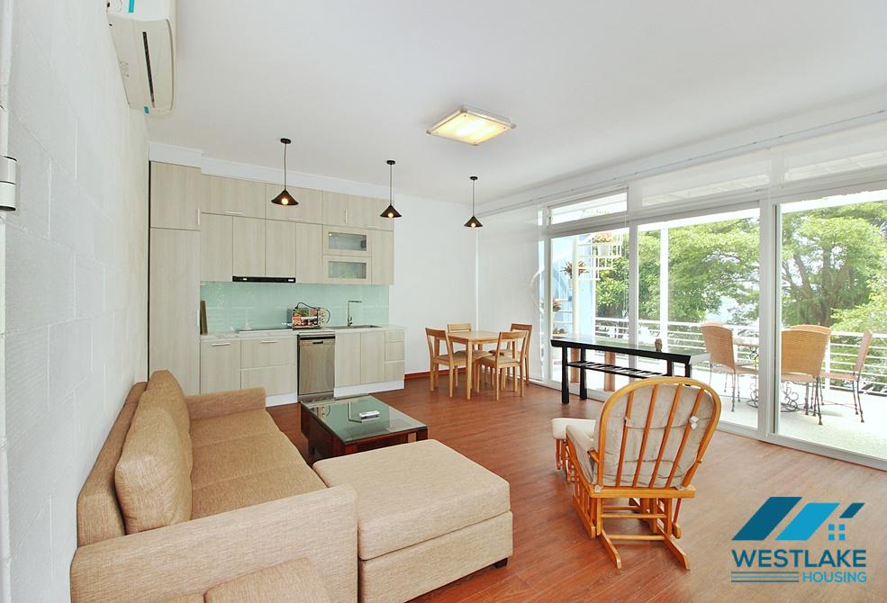 Green view - Apartment with big balcony for ren tin Tu Hoa st, Tay Ho