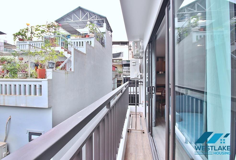 Brand new and spacious one bedroom apartment for rent in Vu Mien area, Tay Ho