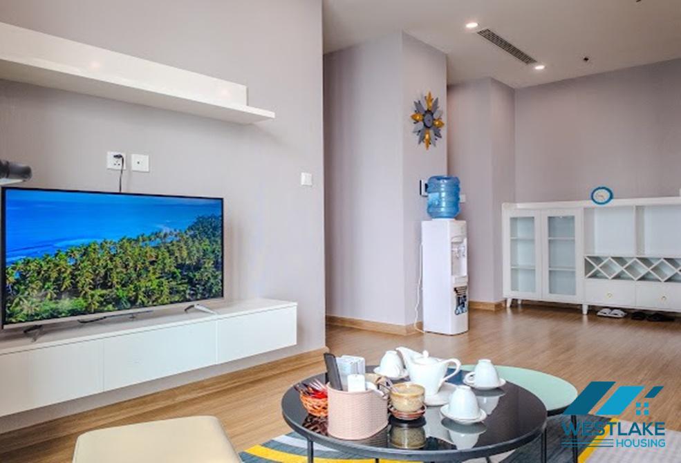 Modern 1 bedroom apartment for rent in Sky Lake st, Pham Hung district.