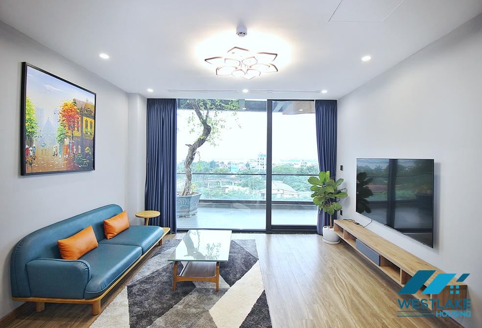 A cutie 2 bedrooms apartment for rent in Nghi Tam st, Tay Ho