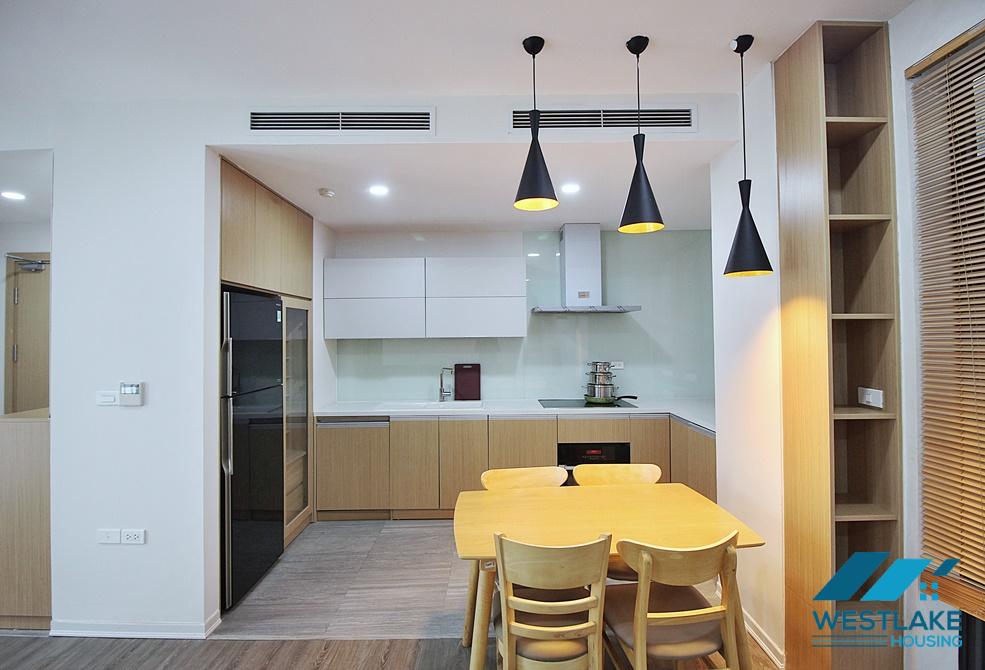 Morden and bright two bedrooms apartment for rent in Tay Ho area