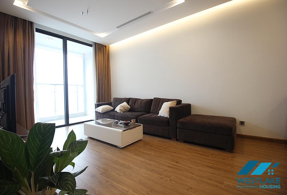 High floor 3 beds apartment for rent in Vinhome Metropolis, Ba dinh District