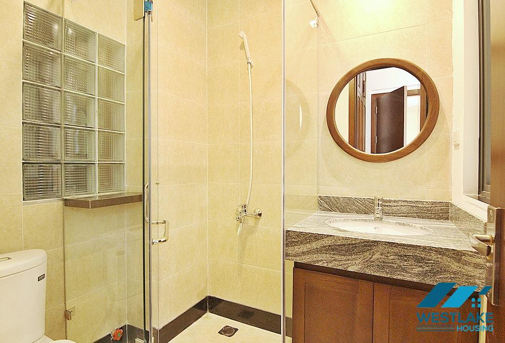 Bright 02-bedroom apartment for rent on Dang Thai Mai street, Tay Ho District, Hanoi