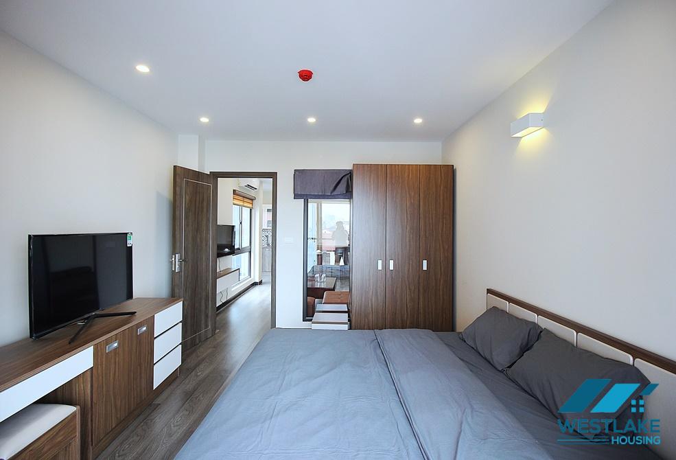 Brand-new 1 bedroom with lakeview for rent in Nhat Chieu st, Tay Ho.